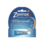 Zovirax Cold Sore Cream Tube 2g