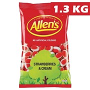 Allens Straw Cream Lollies Bag 13kg