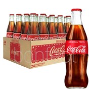 Mexican Coca Cola Glass Bottle 335ml  24 Pack