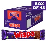 Cadbury Wispa Chocolate Bar 36g  48 Pack PM