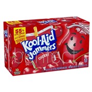 KoolAid Jammers Drink Cherry 10 Pack