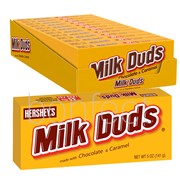 Milk Duds Caramel Chocolate Candy Movie Theater Box 141g  12 Pack
