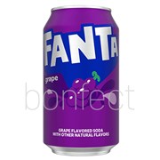 Fanta Grape Soda Can 355ml  12 Pack