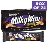 Mars Milky Way Midnight Dark Chocolate Bar 50g  24 Pack