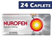 Nurofen 200mg Ibuprofen 24 Caplets