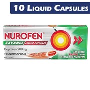 Nurofen Zavance 10 Liquid Capsules