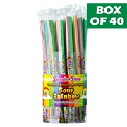 Sweet N Sour Cable Tub  Rainbow 40g  40 Pack