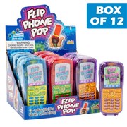 Kidsmania Flip Phone Pop Candy 30g  12 Pack