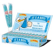 El Bubble Its a Boy Blue Bubble Gum Cigar Box 36 Pack