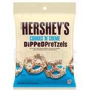 Hersheys Cookies N Creme Dipped Pretzels 120g  12 Pack