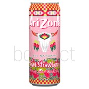 Arizona 680ml Can Kiwi Strawberry Fruit Juice Cocktail  24 Pack