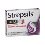 Strepsils Extra Blackcurrant 16 Lozenges