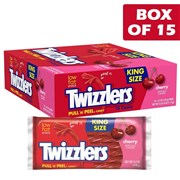 Twizzlers Twists Cherry King Size 119g  15 Pack