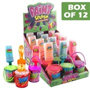 Kidsmania Assorted Paint Splash Candy 39g  12 Pack