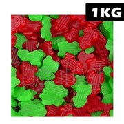 Aus Red Green Frogs Lollies Bag 1kg