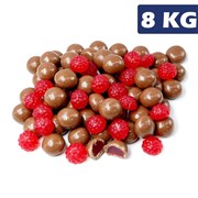 Everfresh Milk Chocolate Raspberry Bulk 8kg