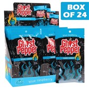 Ghost Pepper Blue Raspberry Hard Candy 36g  24 Pack