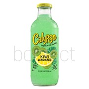 Calypso 473ml Glass Bottle Kiwi Lemonade  12 Pack