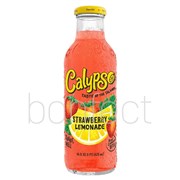 Calypso 473ml Glass Bottle Strawberry Lemonade  12 Pack