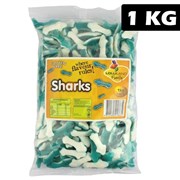 Lolliland Sharks Lollies Bag 1kg