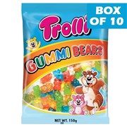Trolli Gummi Bears Bag 150g  10 Pack