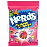 Nerds Gummy Cluster Rainbow Bag 141g  12 Pack
