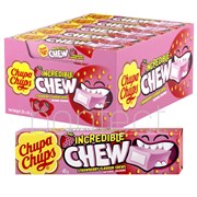 Chupa Chups Incredible Chew Strawberry 45g  20 Pack
