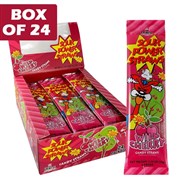 Sour Power Candy Straws  Cherry 50g  24 Pack