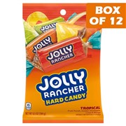 Jolly Rancher Hard Candy Tropical Flavour Bag 184g  12 Pack