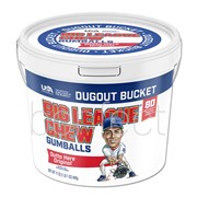Big League Chew Bubble Gum Dugout Bucket 80 Pieces