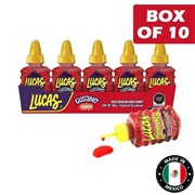 Lucas Gusano Chamoy Liquid Candy 36g  10 Pack
