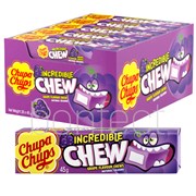 Chupa Chups Incredible Chew Grape 45g  20 Pack