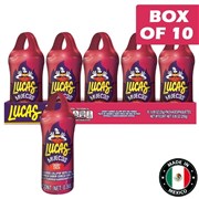 Lucas Muecas Lollipop Cherry Flavoured Candy 25g  10 Pack