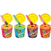 Juicy Drop Gummy Dip N Stix 4 Flavour 96g  8 Pack