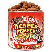 Ass Kickin Carolina Reaper Pepper Honey Peanuts 340g
