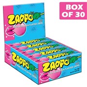 Zappo Sour Bubble Gum Chews 29g  30 Pack