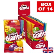 Skittles Giants Fruits Bag 116g  14 Pack