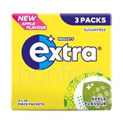 Wrigleys Extra Apple Chewing Gum 3 Piece  20 Pack