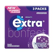Wrigleys Extra Blueberry Chewing Gum 3 Piece  20 Pack