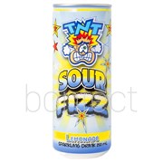 TNT Sour Fizz Lemonade Soda Can 250ml  24 Pack