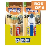 Pez Candy Dispensers  Mandalorian 17g  6 Pack