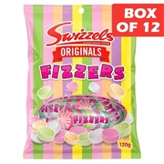 Swizzels Fizzers 120g  12 Pack