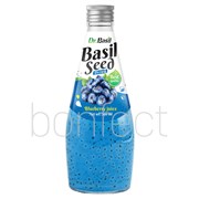 Dr Basil Blueberry Flavor Seed Glass Bottle 290ml  24 Pack