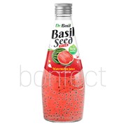 Dr Basil Watermelon Flavor Seed Glass Bottle 290ml  24 Pack