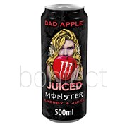 Monster Juiced Bad Apple Energy Drink 500ml  12 Pack