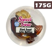 Sweet N Sour Tub  Giant Cola Bottles 165g