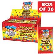 TNT Sour Chewy Bites 15g  36 Pack