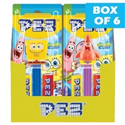 Pez Candy Dispensers  Spong Bob 17g  6 Pack