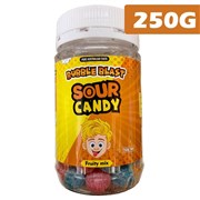 Bubble Blast Sour Fruit 250g