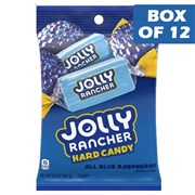 Jolly Rancher Blue Raspberry Hard Candy Bag 184g  12 Pack